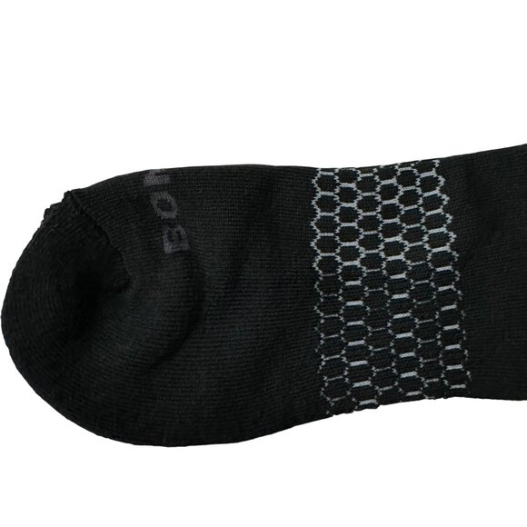 Bombas midCalf Socks size Large Mens/Womens black cushion stay up Honeycomb new - Picture 7 of 10